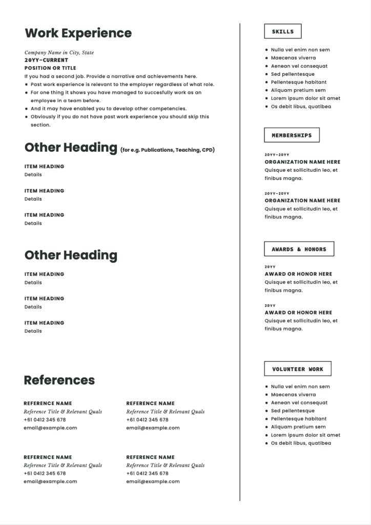 Tips for Compiling A Great Rural Medical Student Resume. 3 Medical Student Resume Page 2